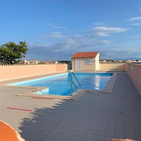 Superbe Studio Renove Avec Piscine Et Vue Marina Le Barcares Bagian luar foto