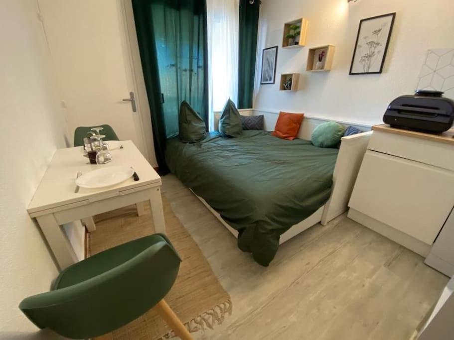 Superbe Studio Renove Avec Piscine Et Vue Marina Le Barcares Bagian luar foto